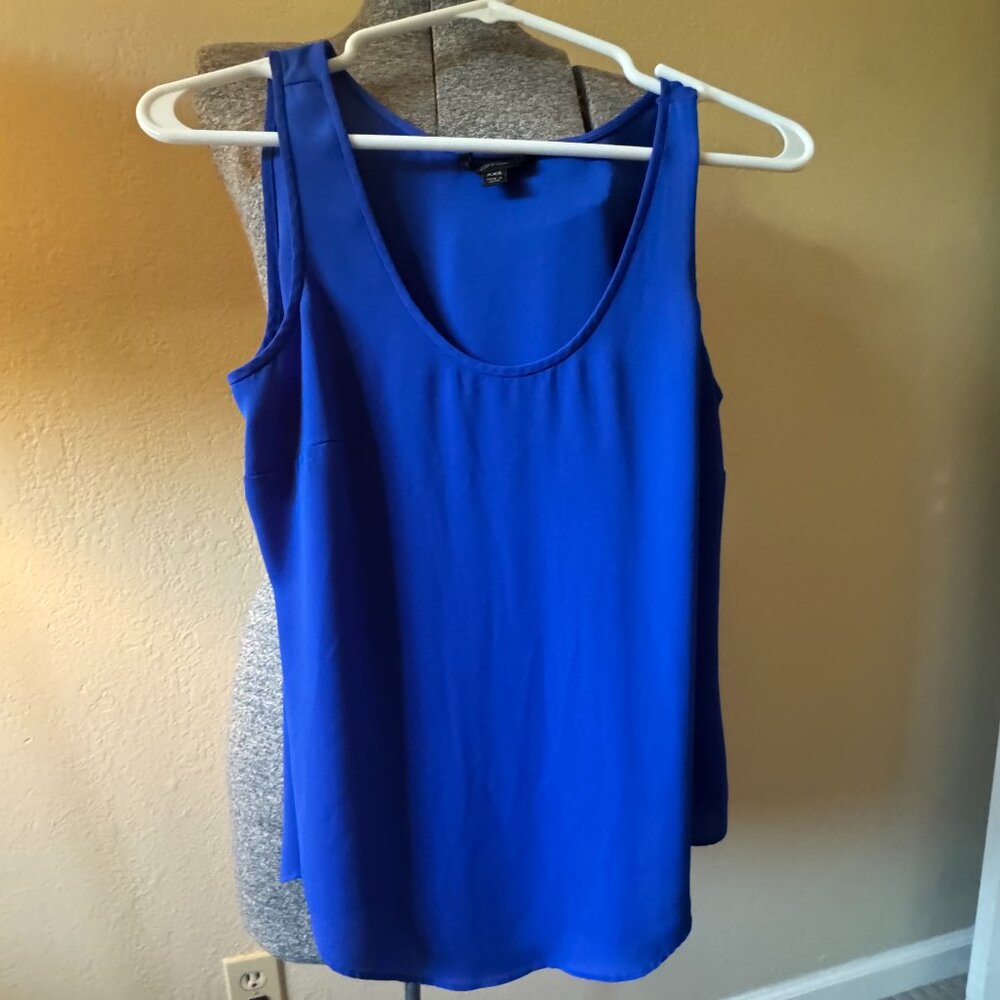 JCrew High Low Tank -  BlueXXS